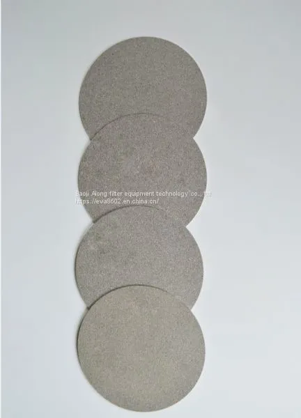 Titanium Porous Sintered Filter Disc Crossion Resistance, no Pollution,good Gas Permeability photo-3