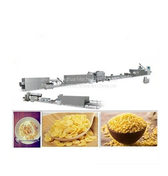 corn flakes processing line