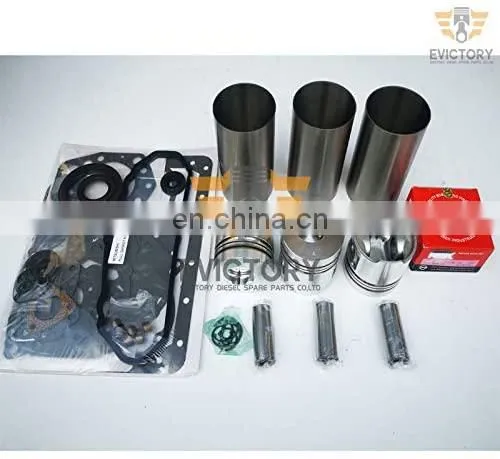 for Mitsubishi S3E Engine Gasket Bearing Piston Ring Liner Kit photo-3