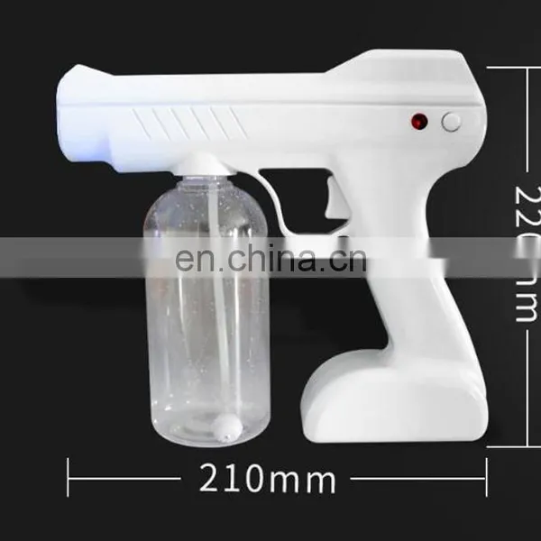 RTS Rechargeable Nano Sanitizante Wireless Automizing Nano Spray Gun Sanitizer for Disinfection Gun photo-5