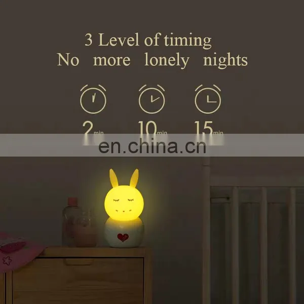 2020 New Smart LED Night Light 3 Color of Temperature Adjustable Bedside Table Light for Baby Sleeping Lights photo-6