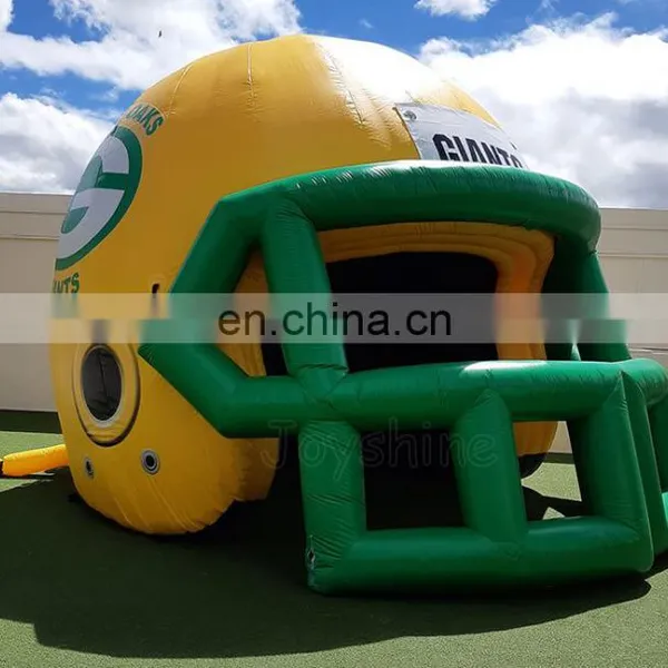 Military Inflatable Sport Team Football Helmet Entrance Tunnel For Sale photo-4