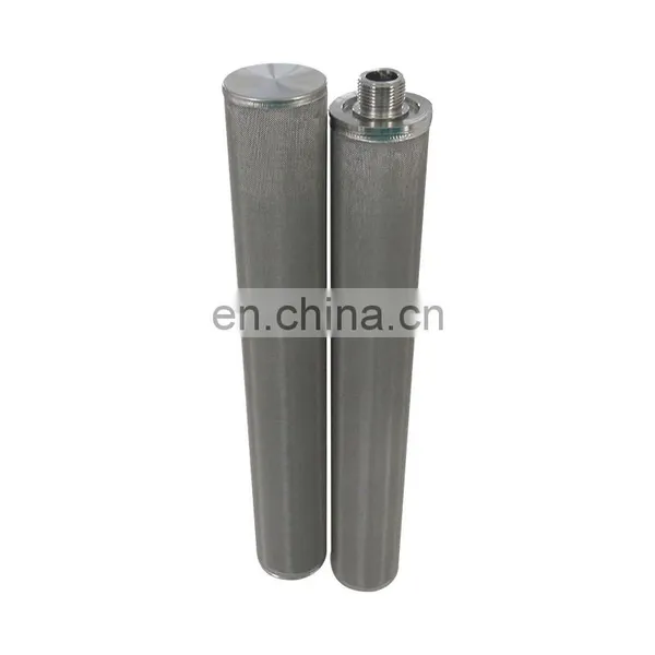 Metal Cylinder Filter Stainless Steel Water Filter Sintered Felt Tube Filter Cartridge photo-7