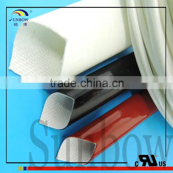 SUNBOW UL High Quality Soft Silicone Glassfiber Sleeving photo-6