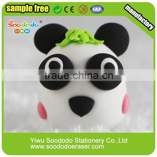 Funcy Clay Eraser Animal Shape Pencil Topper With Eraser photo-3