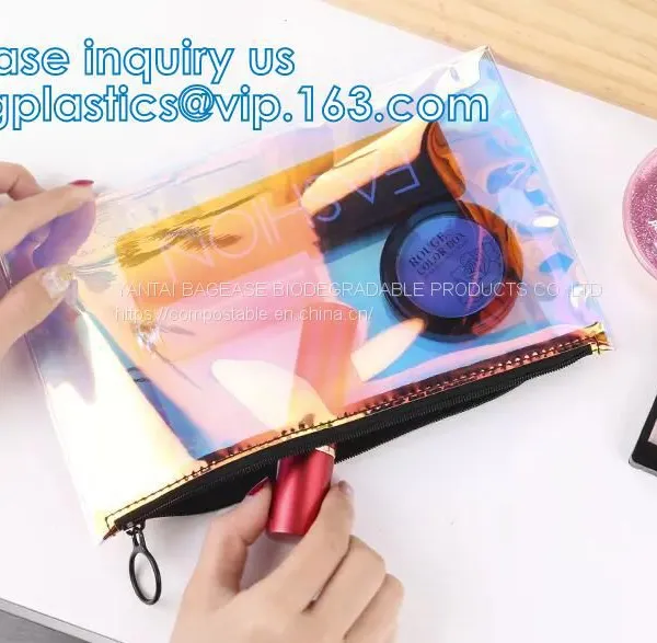 Holographic Metallic Bubble Mailer Gift Packaging Glamour Colorful Silver Shades Foil Cushion Padded Shipping Envelopes photo-2