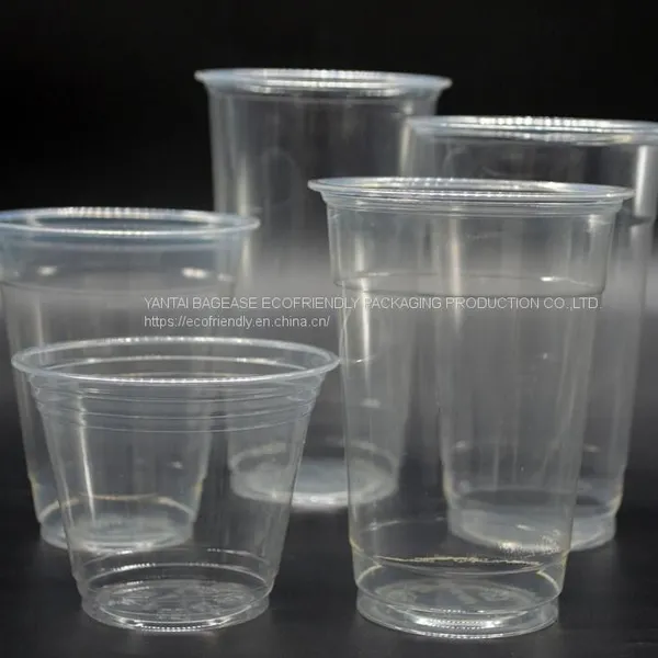 PLA CUP, Pulp Cup, Disc Pulp Bowl Straw Pulp Lunch Box Pulp Cup Pulp Tray Pulp Container Dinner Plate Biological Degradation Disposabl photo-5