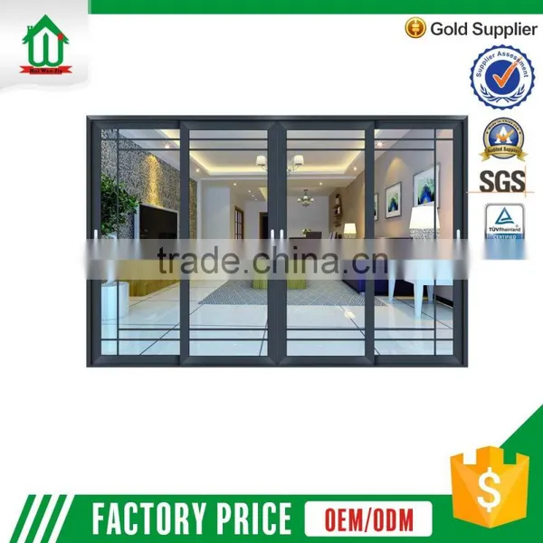 New Product Best Choice Double Glazing Aluminum Sliding Door photo-3