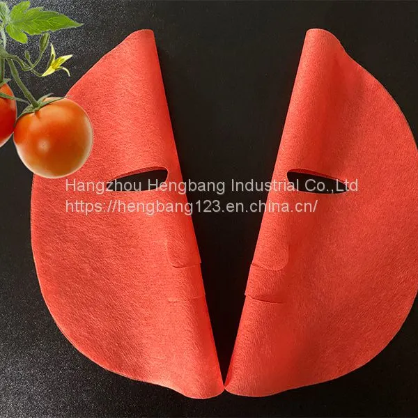 Tomato Face Mask Sheet Or Facial Mask Nonwoven Fabric photo-3