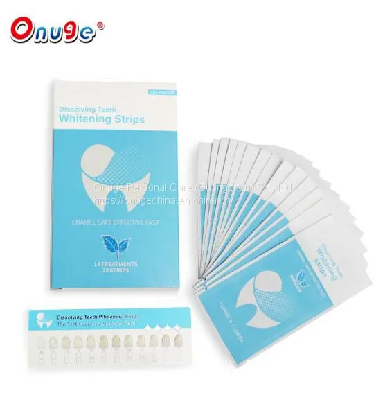 Dissolving Teeth Whitening Strips