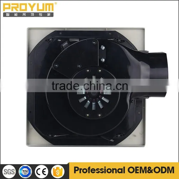 Ceiling Mounted Bathroom Exhaust Fan With a 50W Halogen Light SAA Approval photo-3
