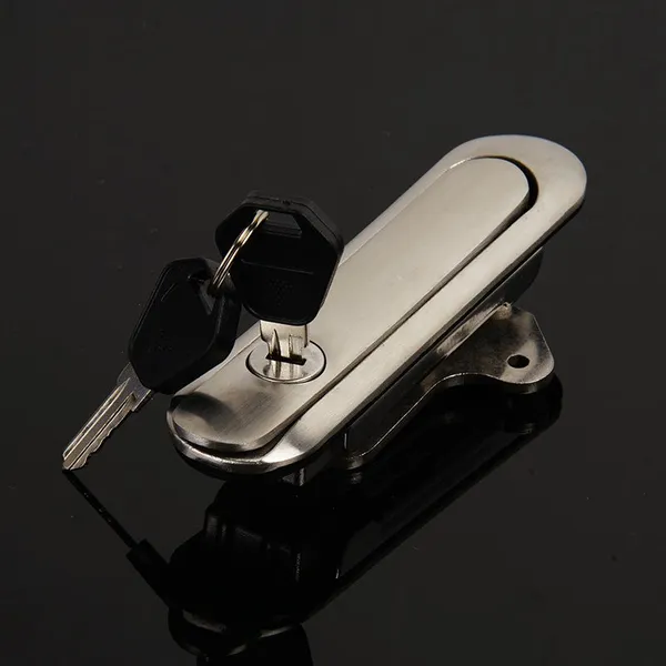 Weak Road Lock AB402 Stainless Steel Flat Lock, Weitu Cabinet Door Lock, Operation Cabinet Lock photo-3