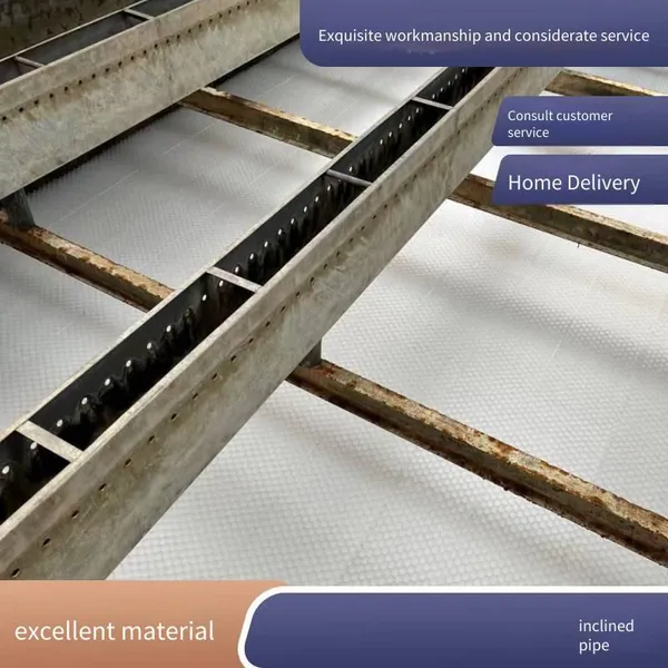 Customized Construction of Hexagonal Honeycomb Inclined Tubes, pp Fillers for Sedimentation Tanks and Biological Filters photo-2