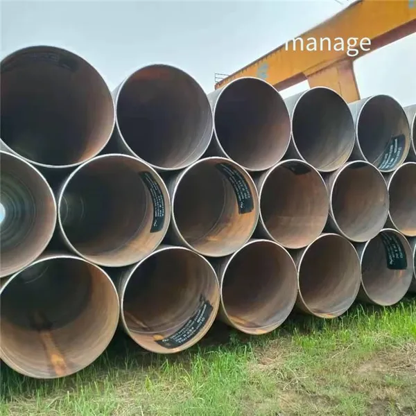 Dn800 Internal and External Plastic-coated Spiral Steel Pipe, Anti-corrosion Steel Pipe for Underground Tap Water Pipeline, Hengyun Pipeline photo-3
