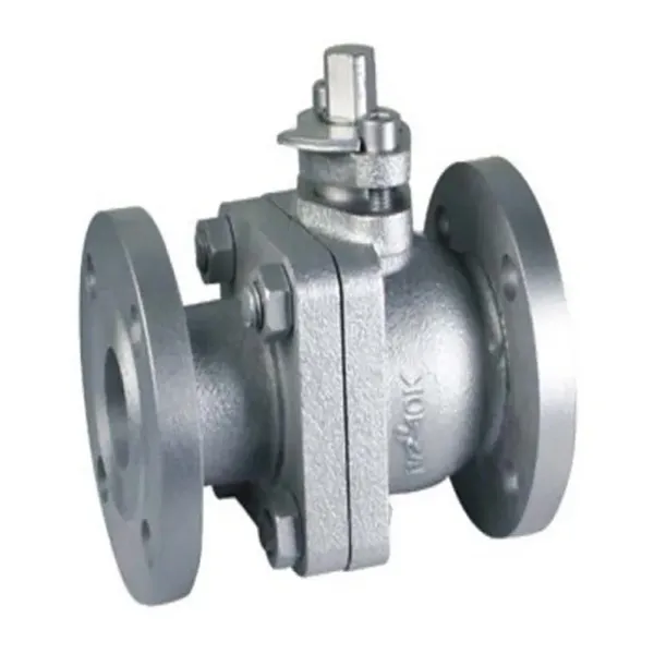 JIS Q41F DN50 PN16 10K 5K WCB Flange Ball Valve Cast Steel Cast Iron Flange Ball Valve photo-2