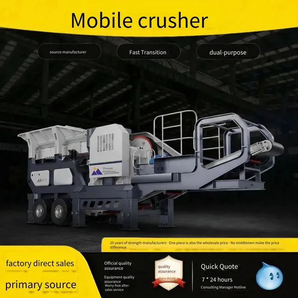 Jaw Crusher, Jaw Mobile Crushing Station, Manufacturer of Crushing Equipment for Mine Stones Such as Granite and Bluestone