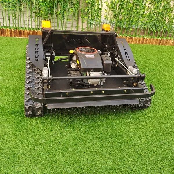 Petrol Time-saving and Labor-saving Rechargeable Battery Support Walking Gasoline RC Controlled Lawn Mower photo-4