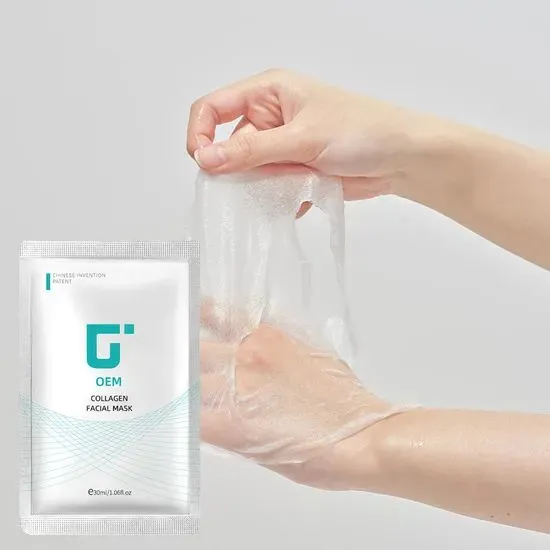 High Quality Collagen Real Deep Mask Hydrating Pore Firming Pores Shrinking Wrinkle Facial Collagen Mask photo-2