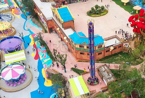 Direct Manufacturer Customized Free Fall Drop Tower Ride Adult Kids Drop Tower for Fairground photo-4