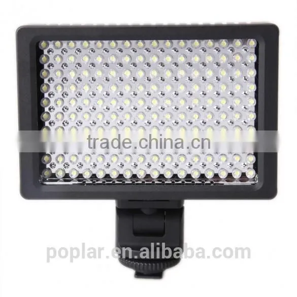 Pro HD-160 LED Video Light Camcorder Lighting Lamp Camera DV CN-160 Camcorder Photo Lighting 5400K For Canon Nikon