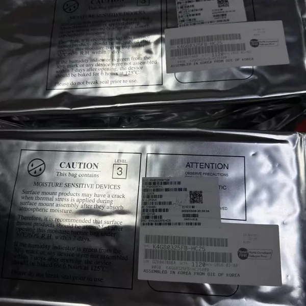 SAMSUNG K4G80325FB-HC25 GDDR5 Memory Chip 8Gb 8Gbps High-Speed Graphics RAM photo-4