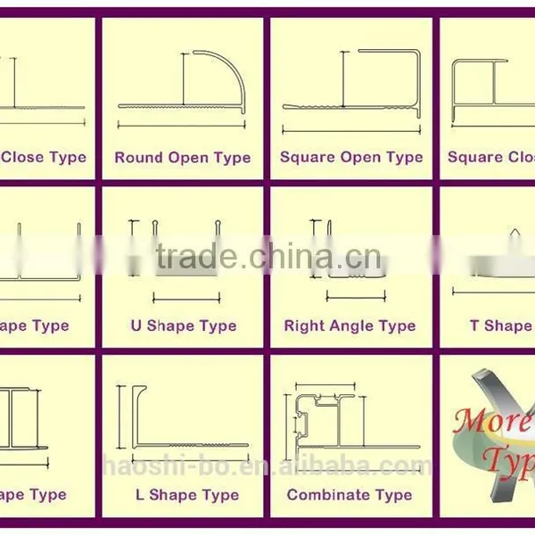 Bathroom New Design Rounded Corner Aluminum Tile Trim for Ceramic Angle Protect photo-5