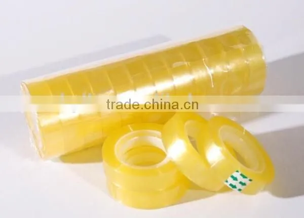 Hotsale Transparent Bopp Office Using Stationery Tape