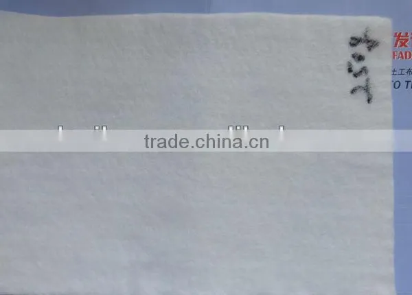 Recycle Polyester Nonwoven Geotextile as Concrete Fabric for Construction