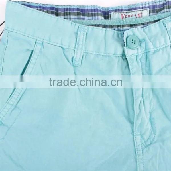 Boy's 100%cotton Garment Stock Lot Washed Shorts photo-2