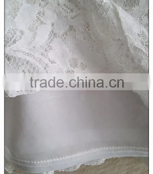 Sweet Short Sleeve Lace T-shirt White Cotton Summer Top for Lady photo-3
