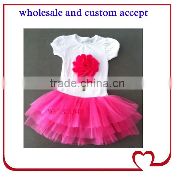Children's Fashion Dress,popular Sleeveless Skirts for Girl, Wholesale Lacy Children Long Pettiskirts photo-3