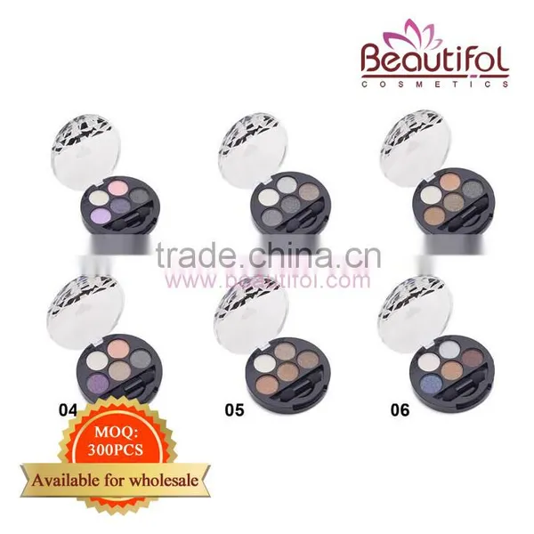 Small MOQ Wholesale High Quality Popular Shine and Matte Eye Use and Mineral Ingredient Romantic Color Eyeshadow photo-4
