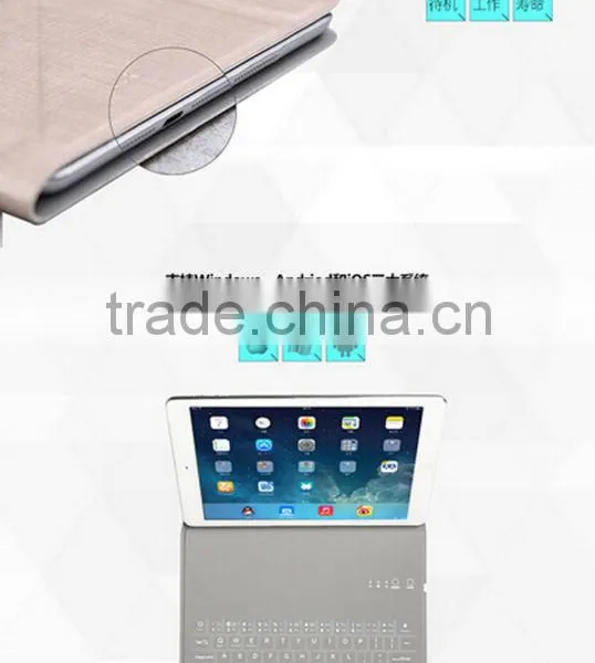 Ultra Slim Smart Shell Light Weight Stand With Wireless Bluetooth Keyboard Case for 7 Inch photo-5