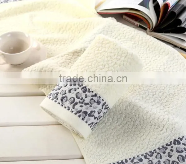 Leopard Jacquard Towels/Cotton Towel photo-5