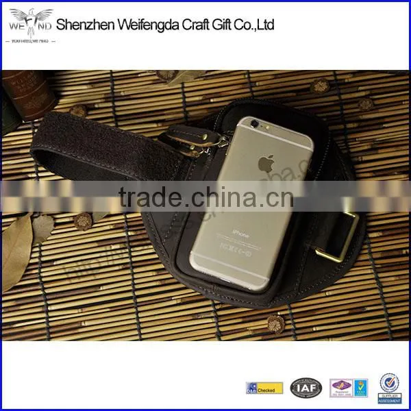 Outdoor Running Sports Leather Armband Case for Men