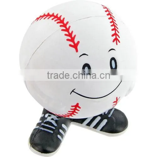 Gift PU Baseball Baseball Man Stress Toy Ball photo-3