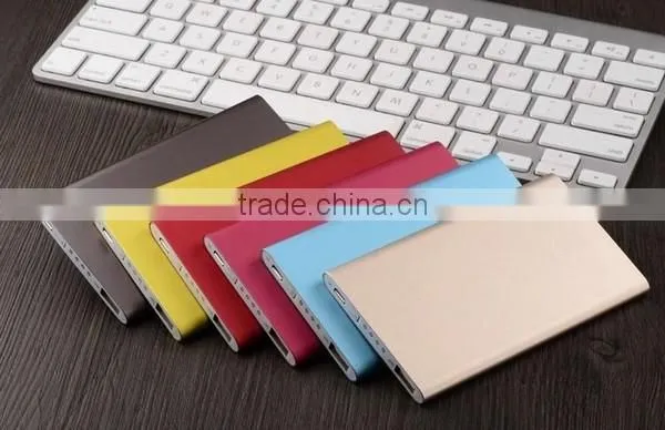 AWC372 Aluminium 5300mAh Portable Panel Slim Body Power Bank Power Bank for Samsung Galaxy Tab photo-3