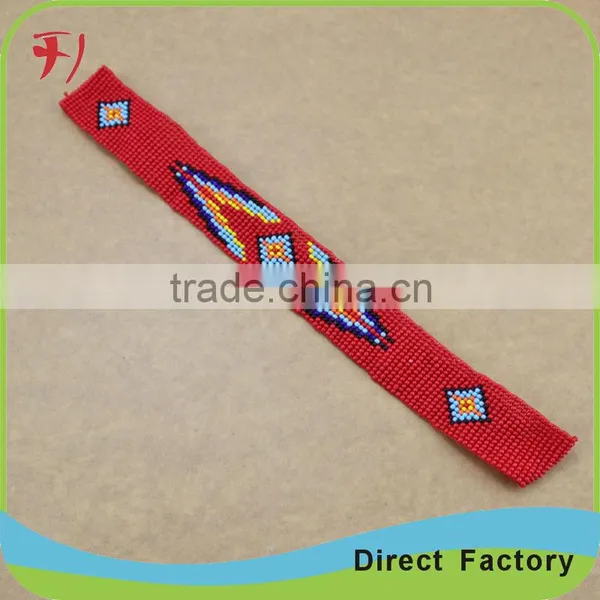 Factory Manufacture Various Beaded Elastic Hair Band photo-2