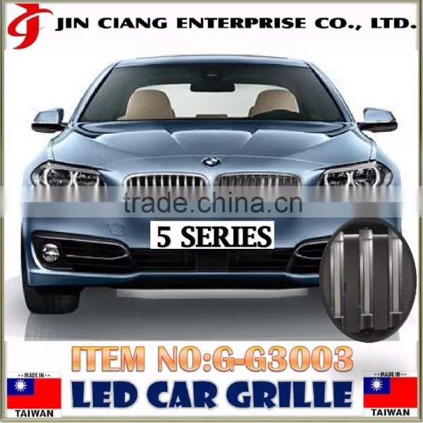 Car Styling FRONT GRILLE MOULD LED GRILLE LIGHT For BMWW 5Series F10 photo-5