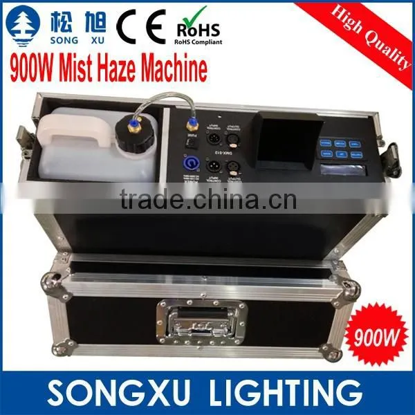 Party Decoration 900w Dmx Mist Haze Machine Fogger Generator With Fog Liquid Water Base photo-2