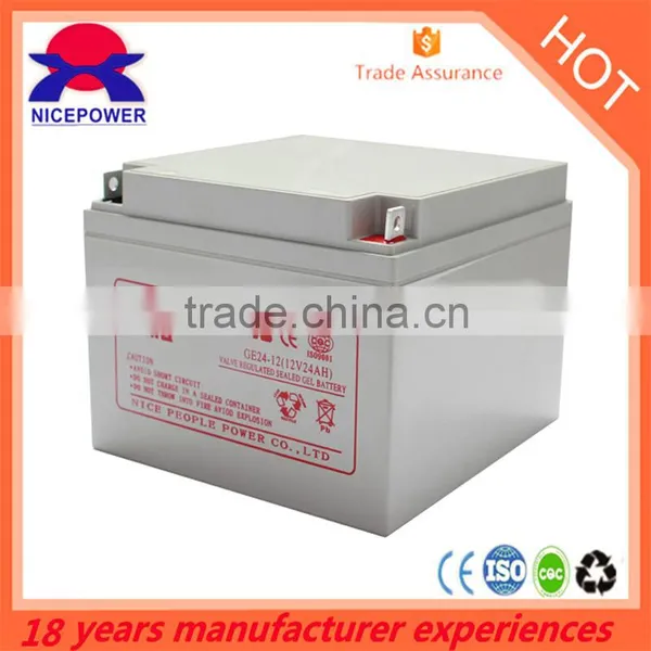 Storage Gel Battery for 12v24ah Solar Power System photo-3