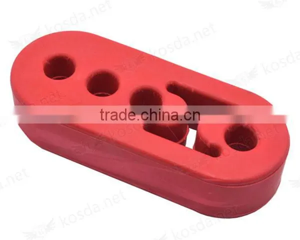 Exhaust Rubber Hanger Bracket Bushing Support Universal 4 Hole Exhaust Rubber Mount Mounting Hanger photo-4