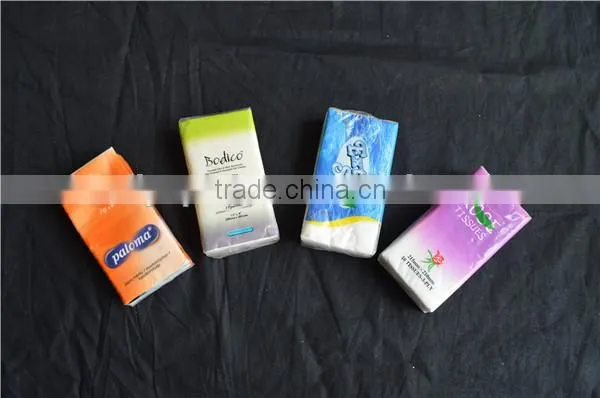 12 Packs Paper Handkerchiefs Pocket Tissue White photo-4