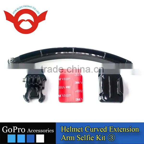The Arm With Mount for Helmet, With 3M Sticker & Screws. For GoPro Hero3+/3/2/1 photo-5
