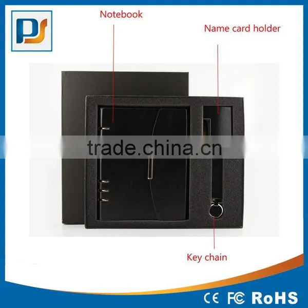 2016 New Products Corporate Gifts High Quality New Business Gift Includes Notebook, Key Chain and Business Name Card Holder photo-4