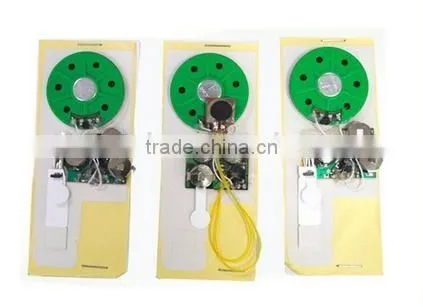 2016 Customized Low Price Recordable Sound Module for Greeting Card&music Box With IC Chip photo-2