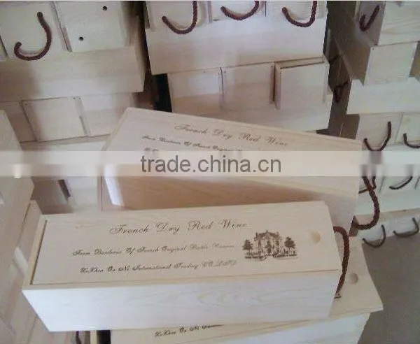 Custom Made Gift Boxes/Wooden Wine Gift Box photo-4