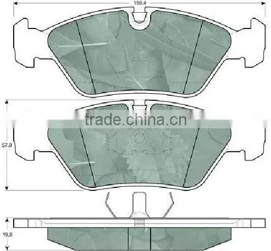 Ceramic Brake Pads for Small Car
