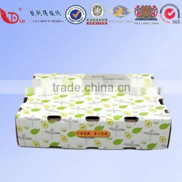 Wholesale Fruit Corrugated Carton Fruit Packing Box photo-5