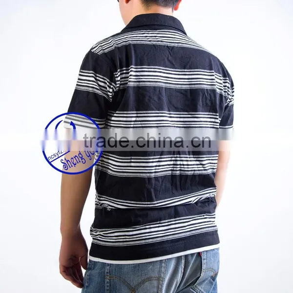 China Factory Custom Cotton Mens Polo Shirt Design photo-3